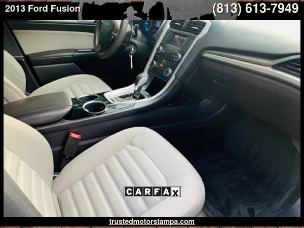 2013 Ford Fusion 4dr Sdn S FWD with Perimeter lighting - cars &... for sale in TAMPA, FL – photo 16