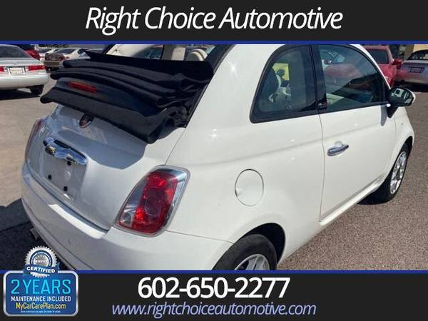 2015 Fiat 500C Convertible, auto, 2 OWNER CARFAX CERTIFIED WELL MAIN... for sale in Phoenix, AZ – photo 10