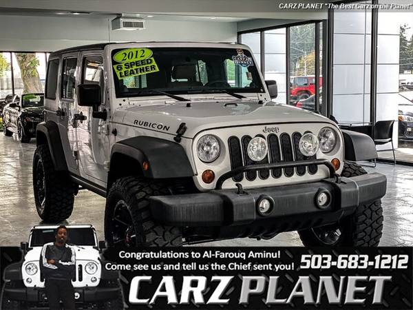 2012 Jeep Wrangler 4x4 4WD Unlimited Rubicon BRAND NEW LIFT WHEELS TIR for sale in Gladstone, OR – photo 17