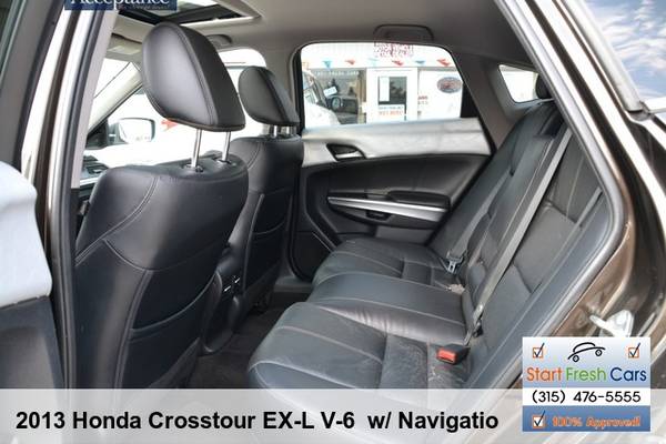 2013 HONDA CROSSTOUR EX-L V-6 W/ NAVIGATION - cars & trucks - by... for sale in Syracuse, NY – photo 10
