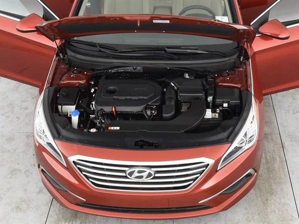 2016 Hyundai Sonata SE Sedan 4D sedan RED - FINANCE ONLINE for sale in Atlanta, CA – photo 4