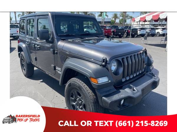 2018 Jeep Wrangler Unlimited Sport Over 300 Trucks And Cars - cars & for sale in Bakersfield, CA – photo 2