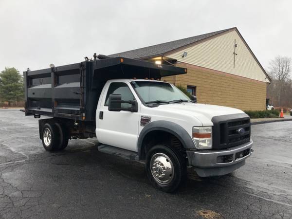 2008 Ford Super Duty F-450 DRW 4WD Reg Cab XL DUMP TRUCK 11 FT BODY... for sale in Kingston, NH – photo 4