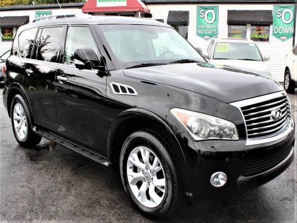 2011 Infiniti QX56 4WD Limited Dvd , Sunroof , Leather - cars &... for sale in Louisville, KY – photo 22