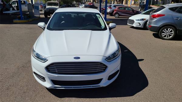 2014 Ford Fusion S sedan White - cars & trucks - by dealer - vehicle... for sale in Flagstaff, AZ – photo 19