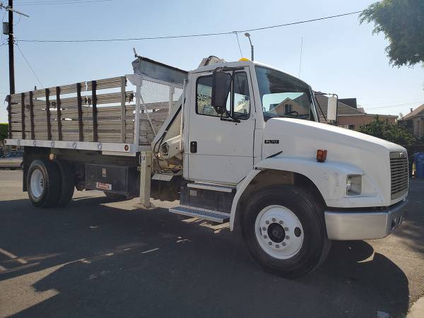 2000 FREIGHTLINER FL70 KNUCKLE BOOM/DUMP TRUCK - cars & trucks - by... for sale in Los Angeles, CA – photo 19