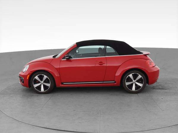 2013 VW Volkswagen Beetle Turbo Convertible 2D Convertible Red - -... for sale in Columbus, GA – photo 5