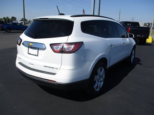 2016 Chevy Chevrolet Traverse LT suv White - - by for sale in Goldsboro, NC – photo 7