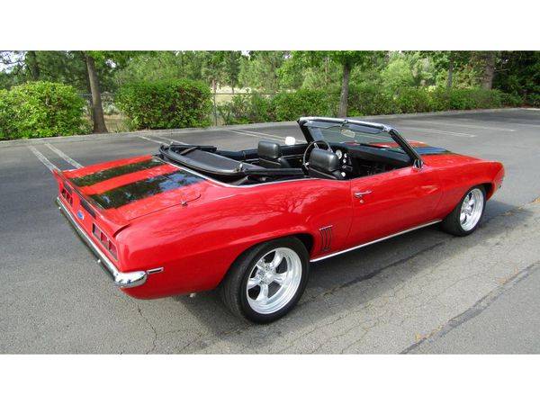 1969 Chevrolet Chevy Camaro 327 V8 Convertible MECUM Muscle Car +... for sale in Spokane, WA – photo 3