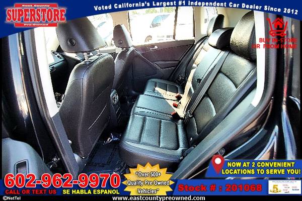 2017 VOLKSWAGEN TIGUAN 2.0T S SUV-EZ FINANCING-LOW DOWN! - cars &... for sale in EL CAJON, AZ – photo 15