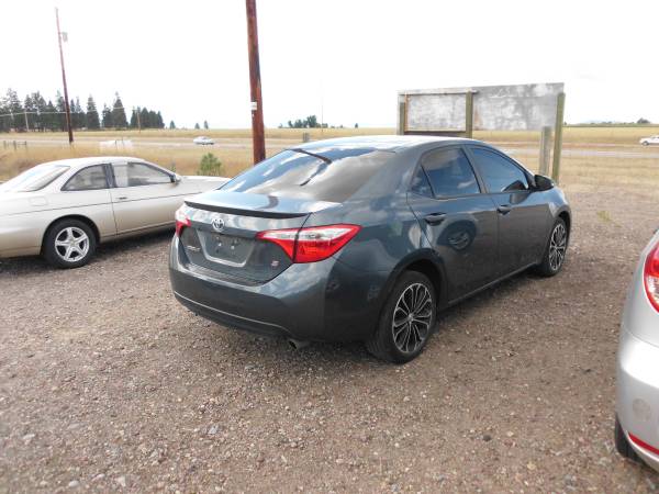 2014 Toyota Corolla S 70k - cars & trucks - by dealer - vehicle... for sale in polson, MT – photo 3