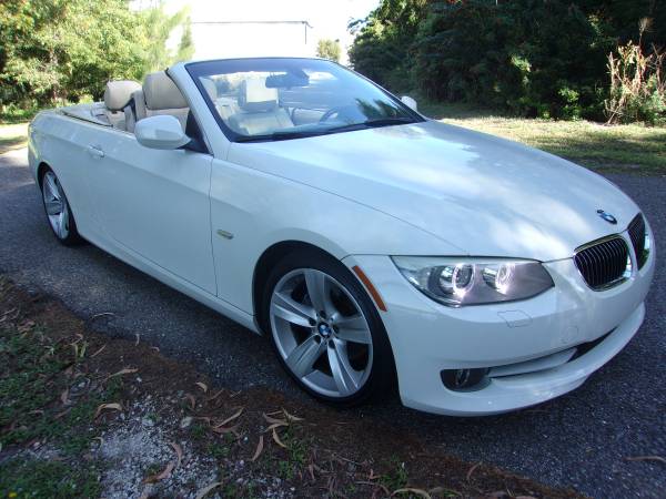 2011 BMW 328 Convertible with LOW miles @ 66-K - cars & trucks - by... for sale in Fort Myers, FL – photo 2