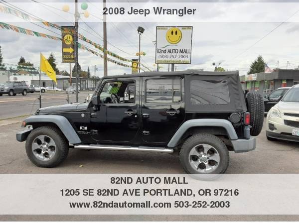 2008 Jeep Wrangler 4WD 4dr Unlimited X for sale in Portland, OR – photo 2