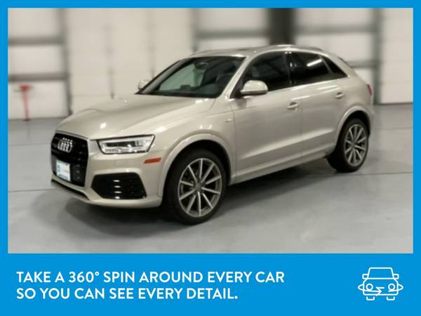 2018 Audi Q3 Sport Premium Plus Sport Utility 4D suv Silver for sale in San Bruno, CA – photo 3