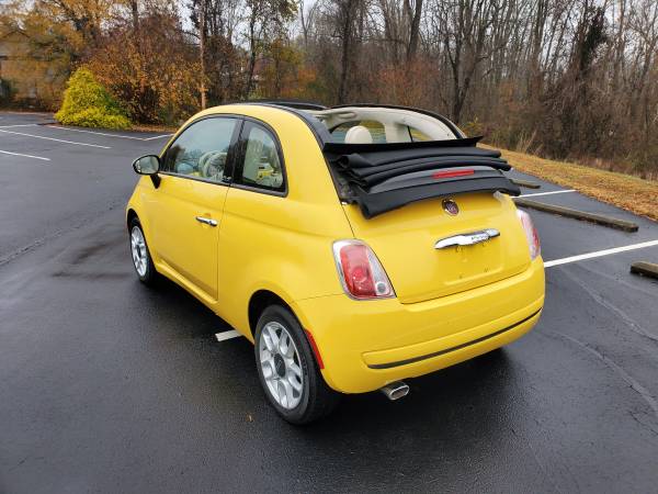 2013 Fiat 500c Convertible - cars & trucks - by dealer - vehicle... for sale in Newton, NC – photo 5