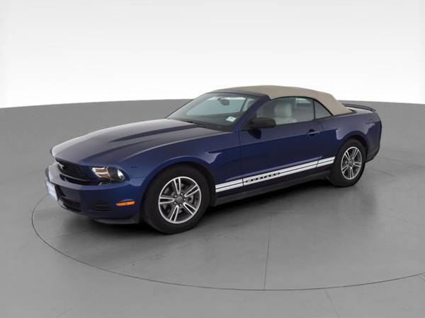 2012 Ford Mustang Premium Convertible 2D Convertible Blue - FINANCE... for sale in Las Vegas, NV – photo 3