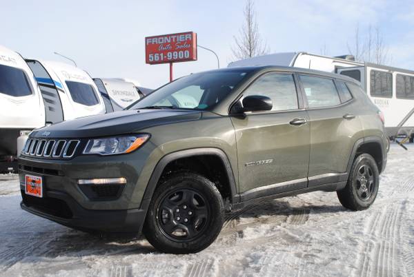 2018 Jeep Compass Sport, 2 4L, I4, 4x4, Great MPG, Low Miles! for sale in Anchorage, AK