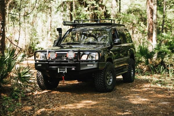 2000 Lexus LX 470 LOW MILES BLACK ONYX CLEAN CARFAX FRESH OFFROAD for sale in Jacksonville, FL – photo 4