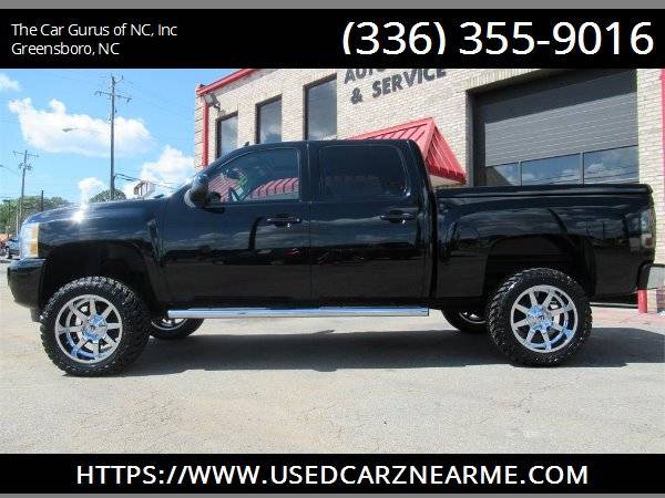 LIFTED 2012 CHEVY SILVERADO LTZ*LOW MILES*SUNROOF*DVD*TONNEAU*LOADED* for sale in Greensboro, NC – photo 2