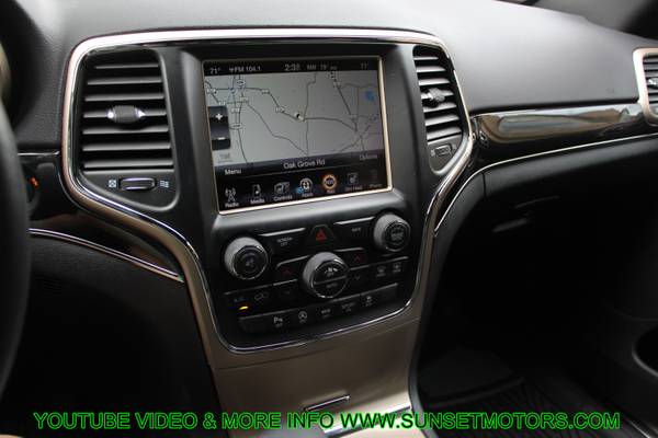 2016 JEEP GRAND CHEROKEE LIMITED 75TH NAVIGATION LEATHER SUNROOF 22K M for sale in Milan, TN – photo 14