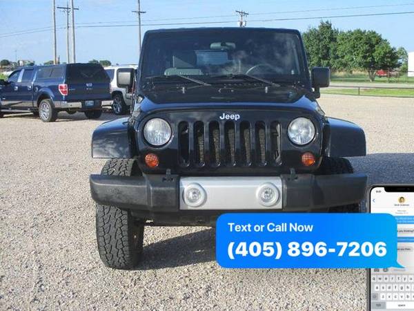 2010 Jeep Wrangler Unlimited Sahara 4x4 4dr SUV Financing Options... for sale in MOORE, OK – photo 3