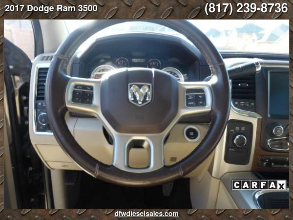 2017 DODGE Ram 3500 Laramie 4x4 Crew Cab CUMMINS PRICED TO SELL !!!... for sale in Lewisville, TX – photo 13