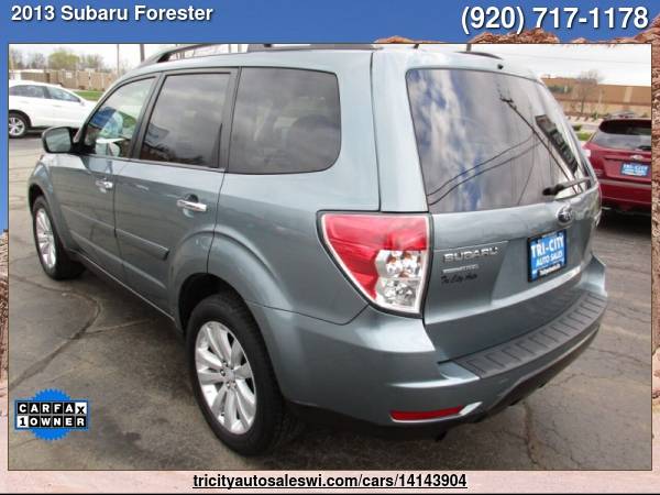 2013 SUBARU FORESTER 2 5X PREMIUM AWD 4DR WAGON 4A Family owned for sale in MENASHA, WI – photo 3