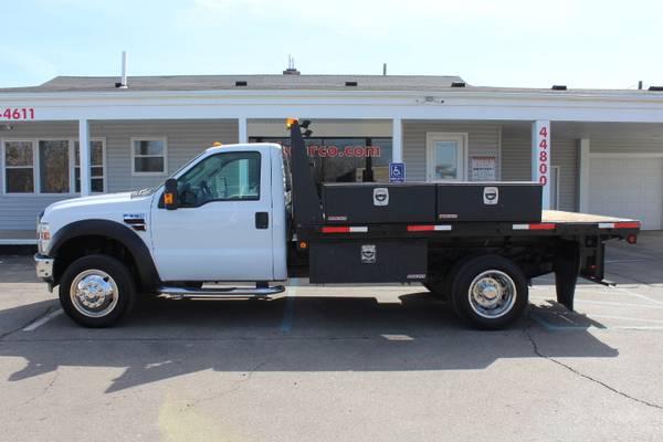 2008 Ford F550 Super Duty Flat Bed - Work Ready for sale in Mount Clemens, MI – photo 3