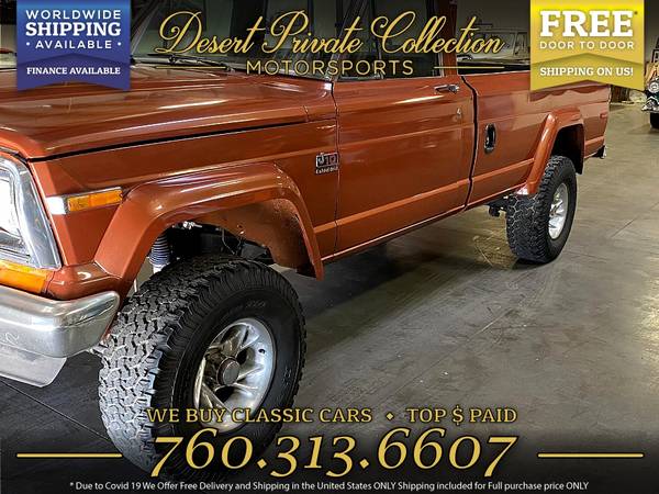1981 Jeep Pickup 4WD J10 4X4 Pickup CLOSE-OUT PRICING - cars &... for sale in Palm Desert , CA – photo 13