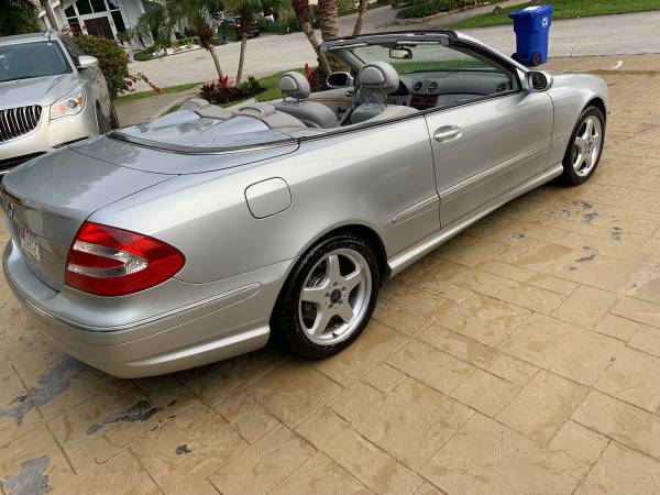 2004 Mercedes Benz CLK500 Convertible from FLORIDA for sale in Canton, MA – photo 2