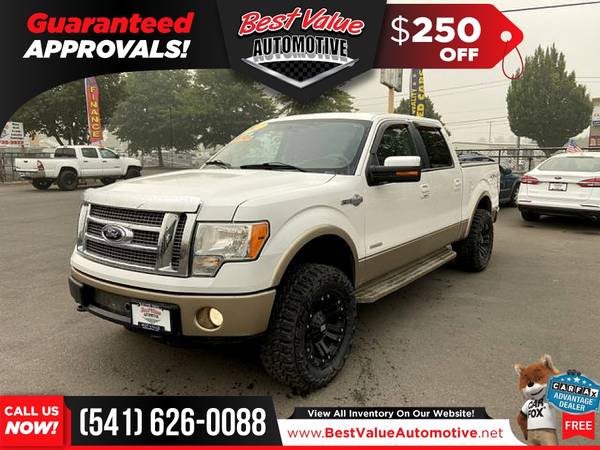 2012 Ford F-150 Platinum FOR ONLY $384/mo! - cars & trucks - by... for sale in Eugene, OR – photo 4