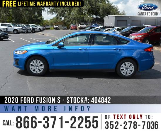 *** 2020 Ford Fusion S *** SAVE Over $5,000 off MSRP! - cars &... for sale in Alachua, FL – photo 4