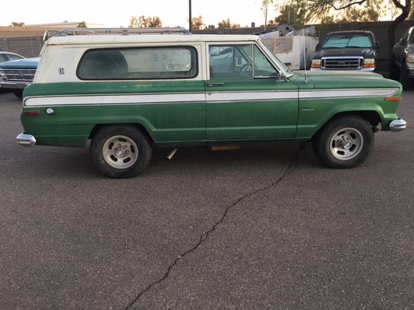 1974 jeep cherokee S. - cars & trucks - by owner - vehicle... for sale in Mesa, AZ – photo 3