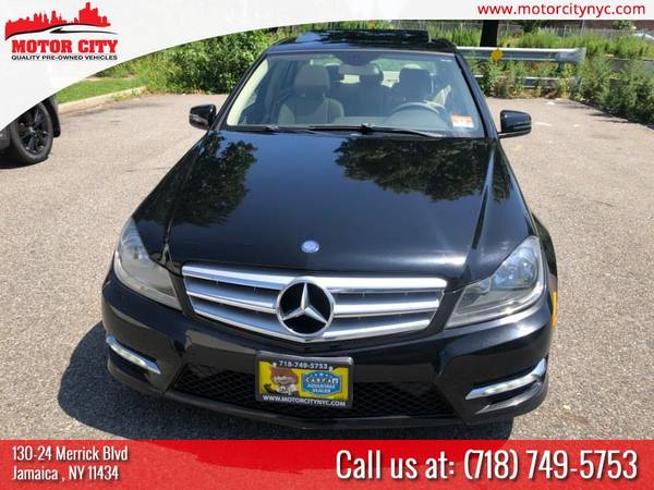 CERTIFIED 2013 MERCEDES-BENZ C300 SPORT ! AWD! FULLY LOADED! WARRANTY! for sale in Jamaica, NY