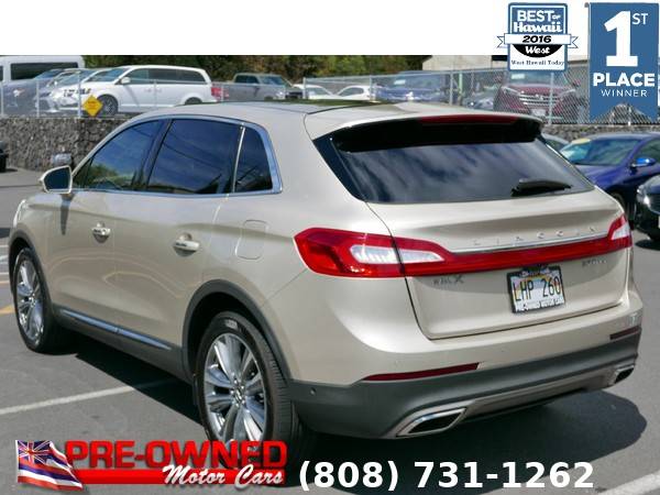 2017 LINCOLN MKX RESERVE, only 36k miles! - cars & trucks - by... for sale in Kailua-Kona, HI – photo 5