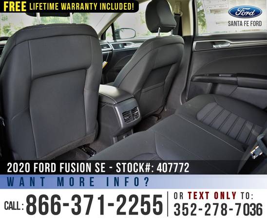 *** 2020 Ford Fusion SE *** SAVE Over $6,000 off MSRP! - cars &... for sale in Alachua, FL – photo 17