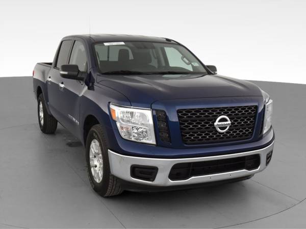 2019 Nissan Titan Crew Cab SV Pickup 4D 5 1/2 ft pickup Blue -... for sale in Fort Myers, FL – photo 16