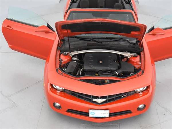2013 Chevy Chevrolet Camaro LT Convertible 2D Convertible RED - for sale in Naples, FL – photo 4