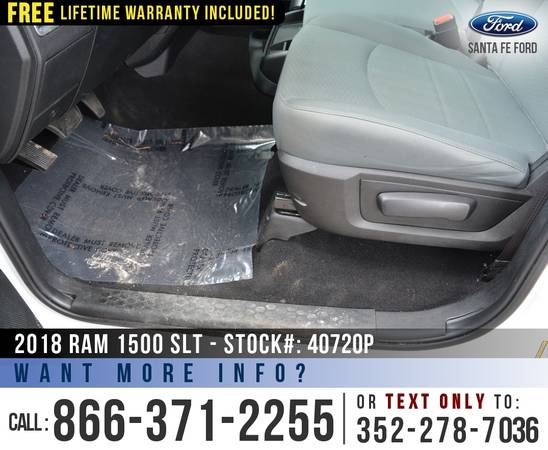 *** 2018 RAM 1500 SLT 4WD *** SiriusXM - Camera - Tinted Windows -... for sale in Alachua, GA – photo 11