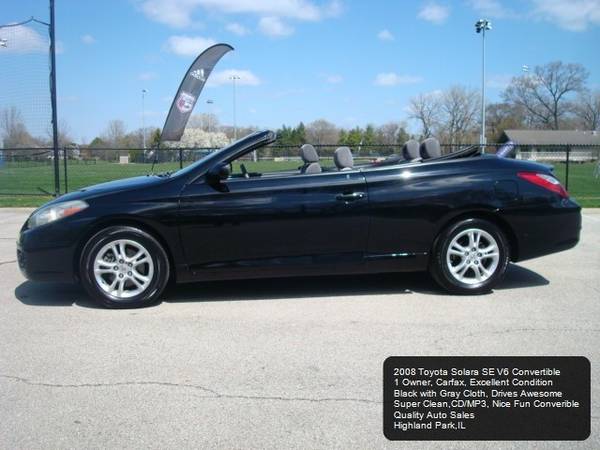 2008 Toyota Camry Solara SE Convertible - - by dealer for sale in Highland Park, IL – photo 5