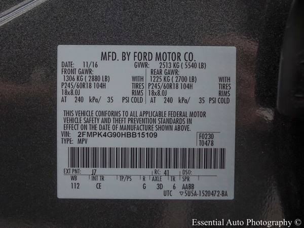 2017 Ford Edge SE for sale in Oak Lawn, IL – photo 24