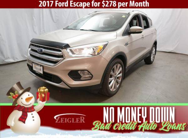 $278/mo 2017 Ford Escape Bad Credit & No Money Down OK - cars &... for sale in Chicago, IL