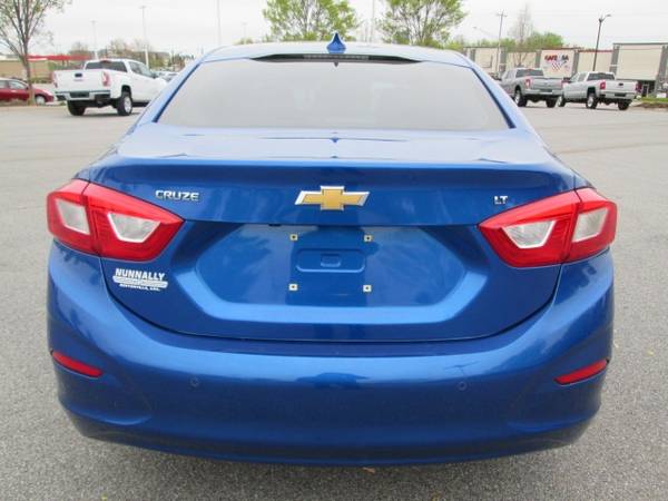 2016 Chevy Chevrolet Cruze LT sedan Kinetic Blue Metallic - cars & for sale in Bentonville, AR – photo 4