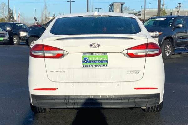 2019 Ford Fusion Hybrid Electric Titanium Sedan - - by for sale in Lakewood, WA – photo 4