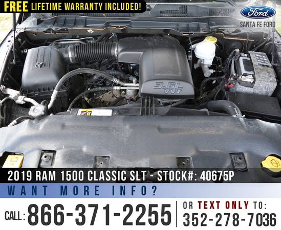 2019 RAM 1500 CLASSIC SLT *** Cruise Control, Flex Fuel, Bluetooth... for sale in Alachua, FL – photo 18
