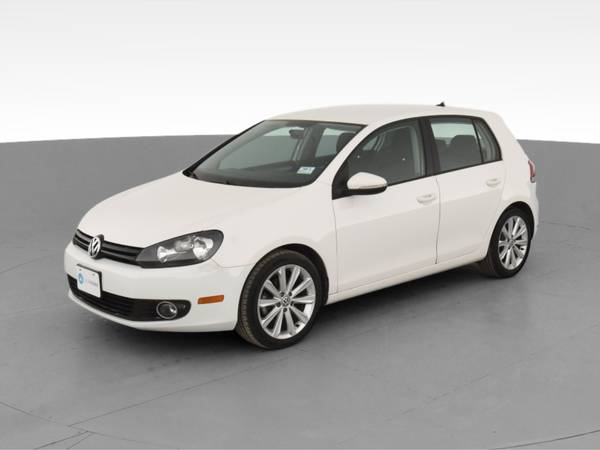 2012 VW Volkswagen Golf TDI Hatchback 4D hatchback White - FINANCE -... for sale in Augusta, GA – photo 3