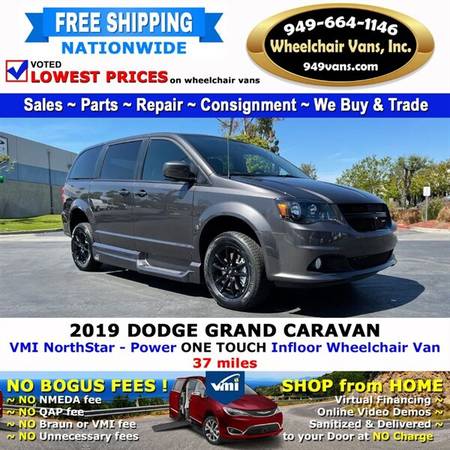 2019 Dodge Grand Caravan SE Plus Wheelchair Van VMI Northstar - Pow for sale in Laguna Hills, CA – photo 10