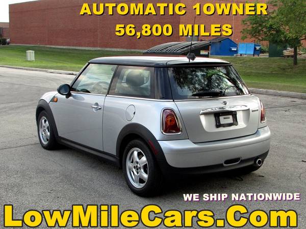 low miles 2007 Mini Cooper automatic 56k - - by dealer for sale in Willowbrook, IL – photo 8