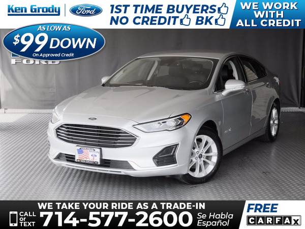 2019 Ford Fusion Hybrid SEL - cars & trucks - by dealer - vehicle... for sale in Buena Park, CA