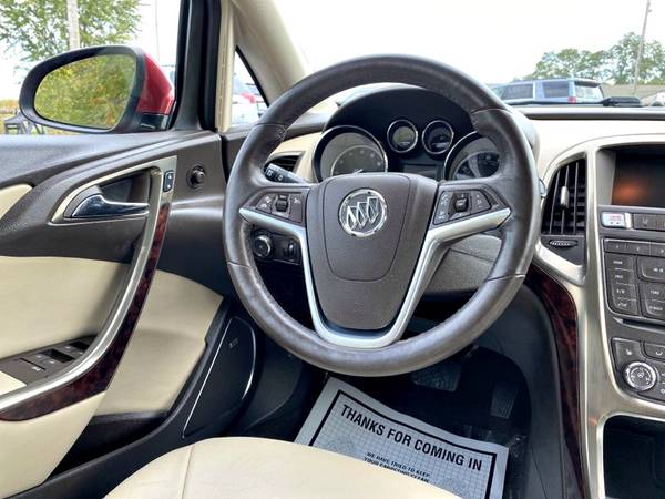 2014 Buick Verano Leather Group sedan Crystal Red Tintcoat - cars &... for sale in Spencerport, NY – photo 13